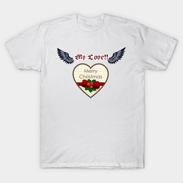 Couple Love T-Shirt by Butterfly Dira